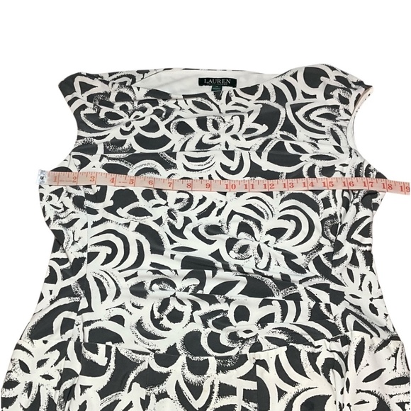 LAUREN RALPH LAUREN Fit & Flare Dress Sz 12 - Picture 6 of 11